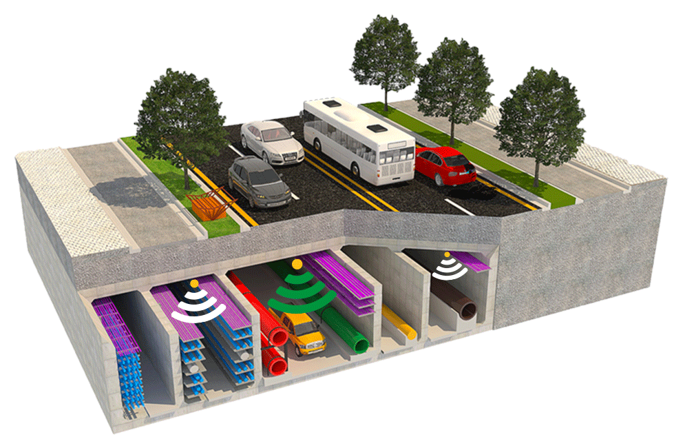 隧道场景示意图